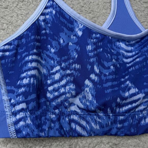 C9 by Champion Sports Bra Women's XL Blue and White Racerback - Picture 7 of 7